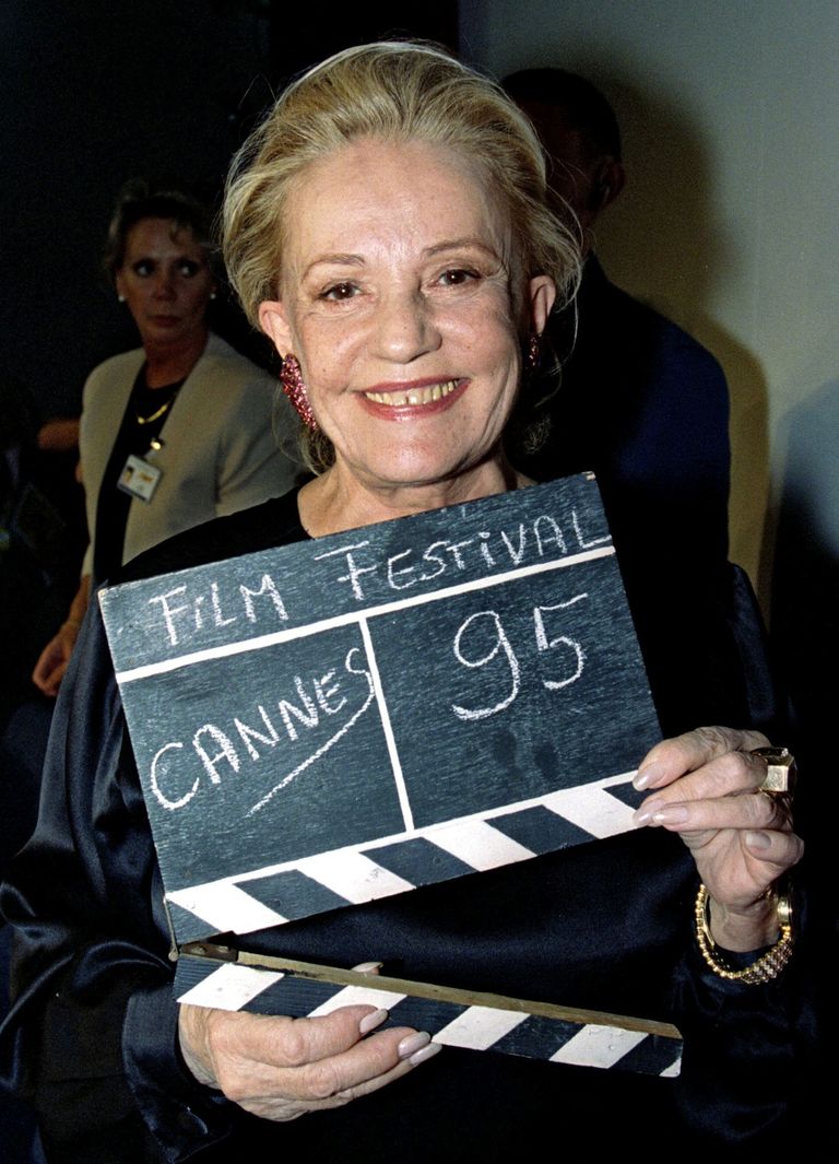 Jeanne Moreau 1995. aastal Cannes'i filmifestivalil
