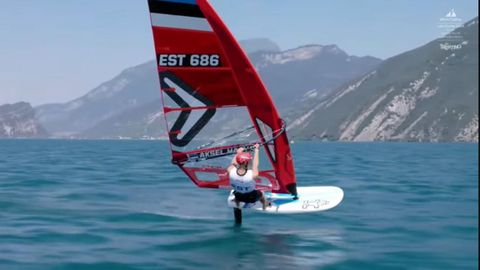Aksel Haava tegi tugeva stardi noorte purjetamise maailmameistrivõistlustel Itaalias
