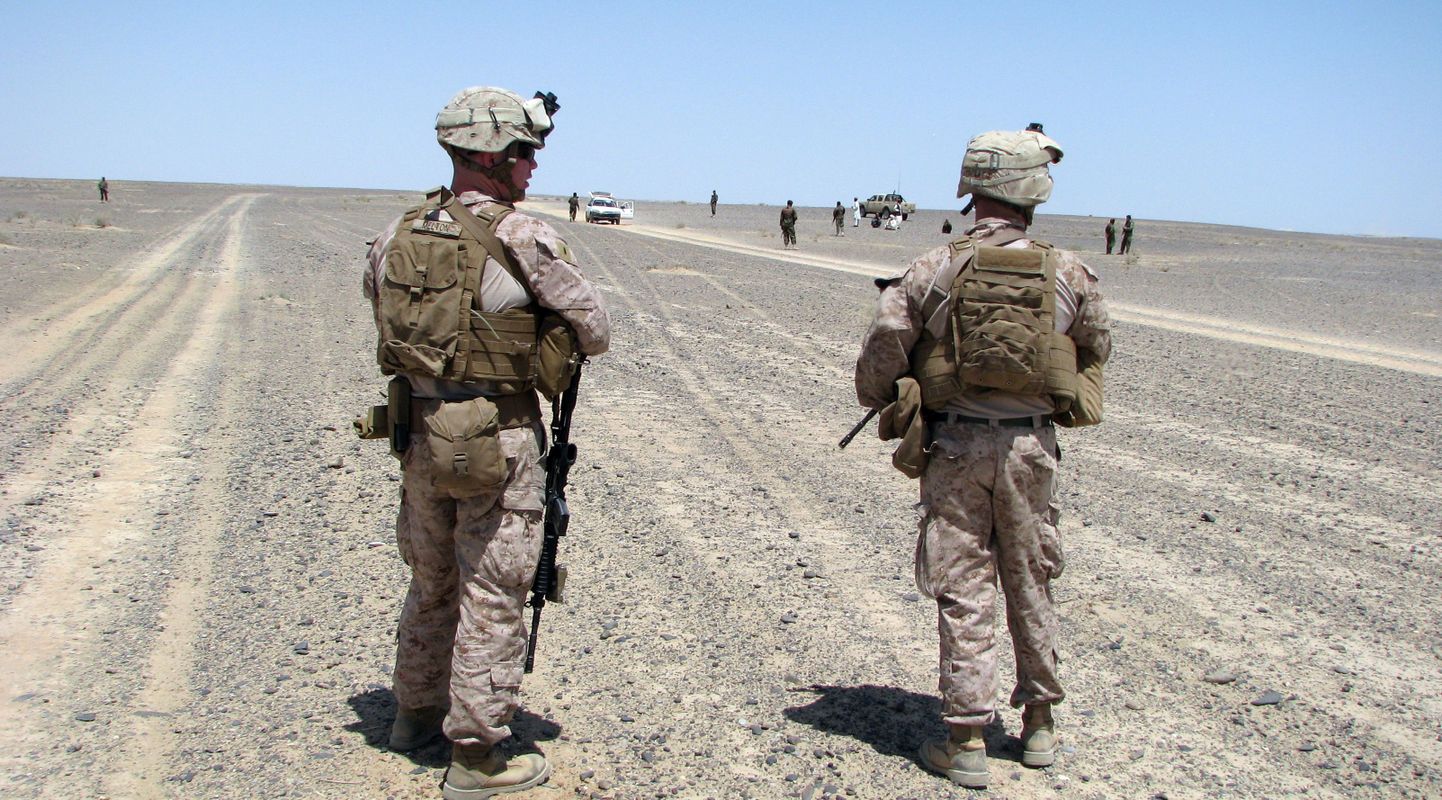 USA sõdurid Helmandi provintsis Iraagis.