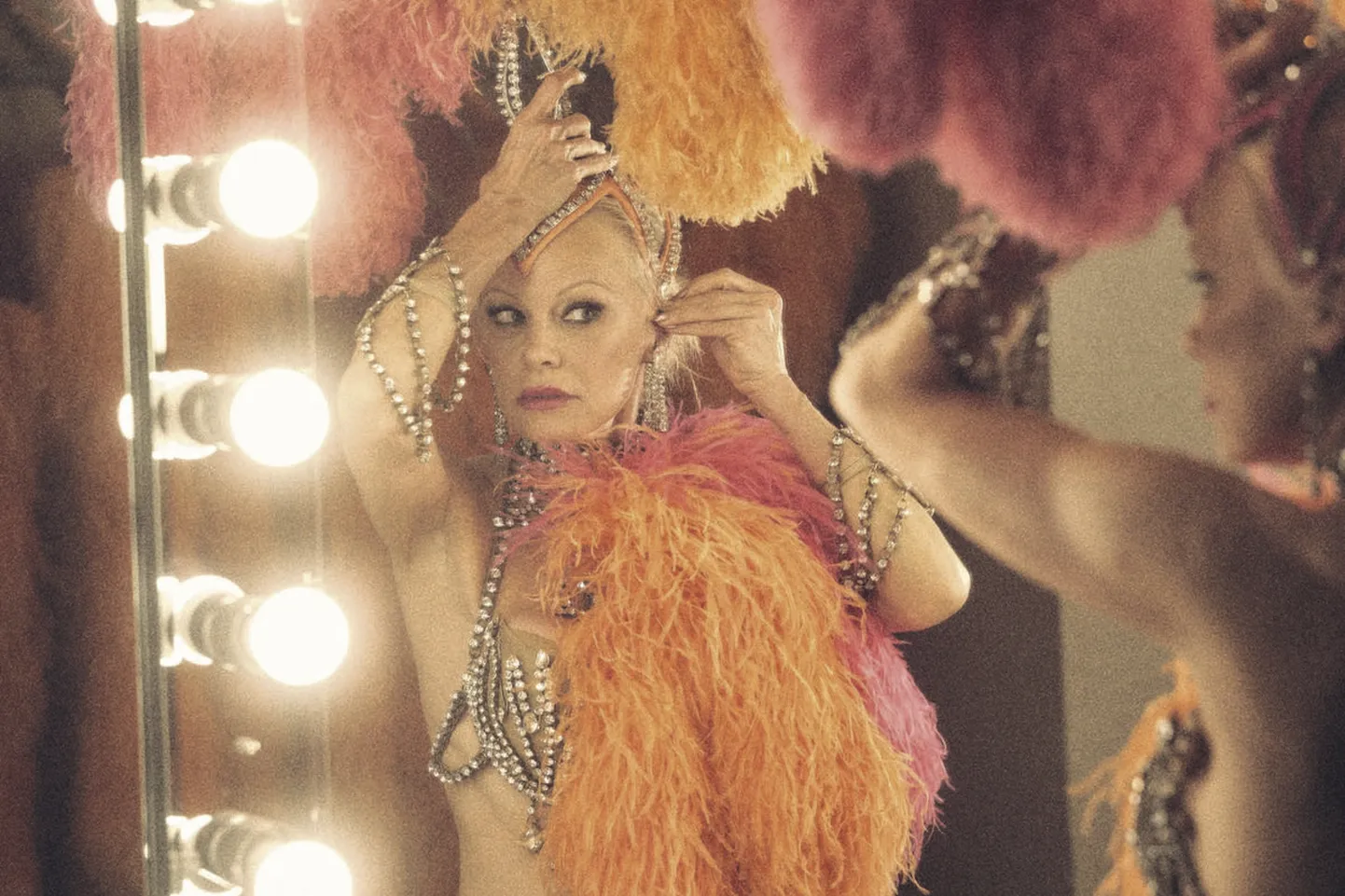 Pamela Anderson filmis «The Last Showgirl».
