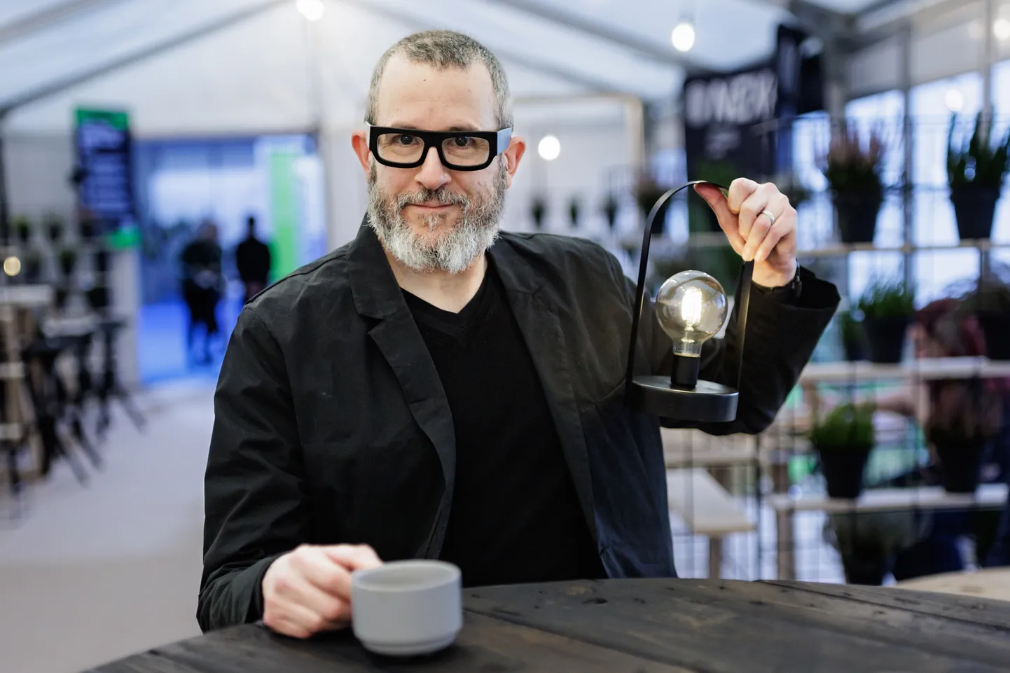 Kirjanik ja tehnoloogiaeksper Adam Greenfield. Pildistatud Nexpo Tallinna messialal.