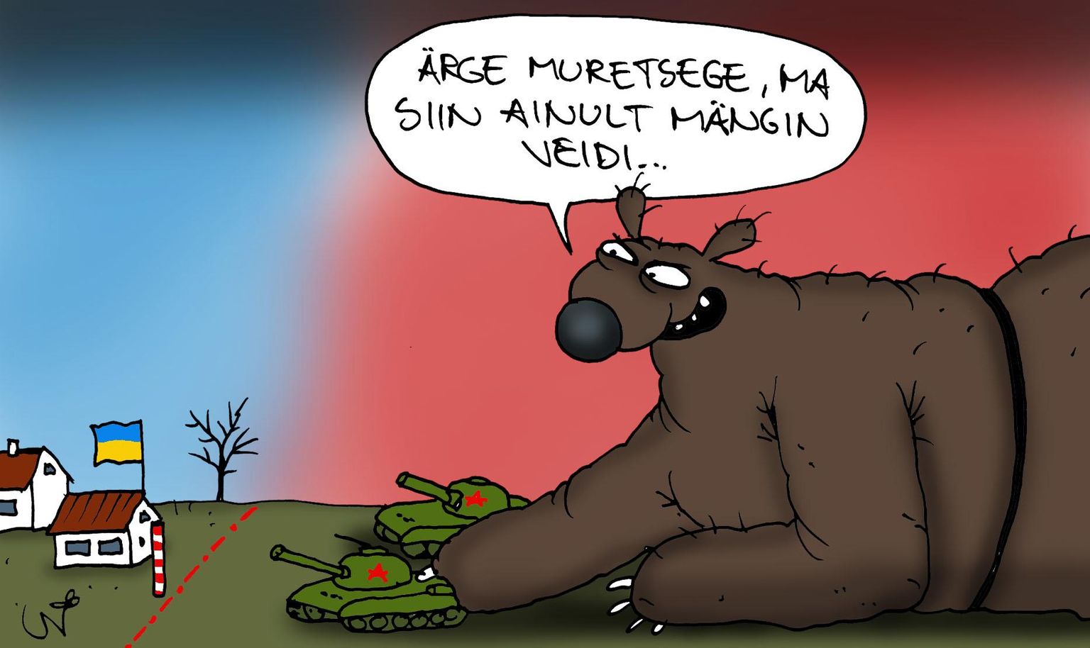 Päeva karikatuur: Urmas Nemvalts