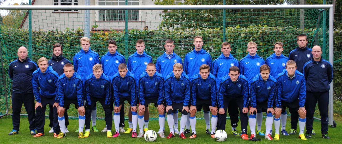Eesti noormeeste U19 koondis.