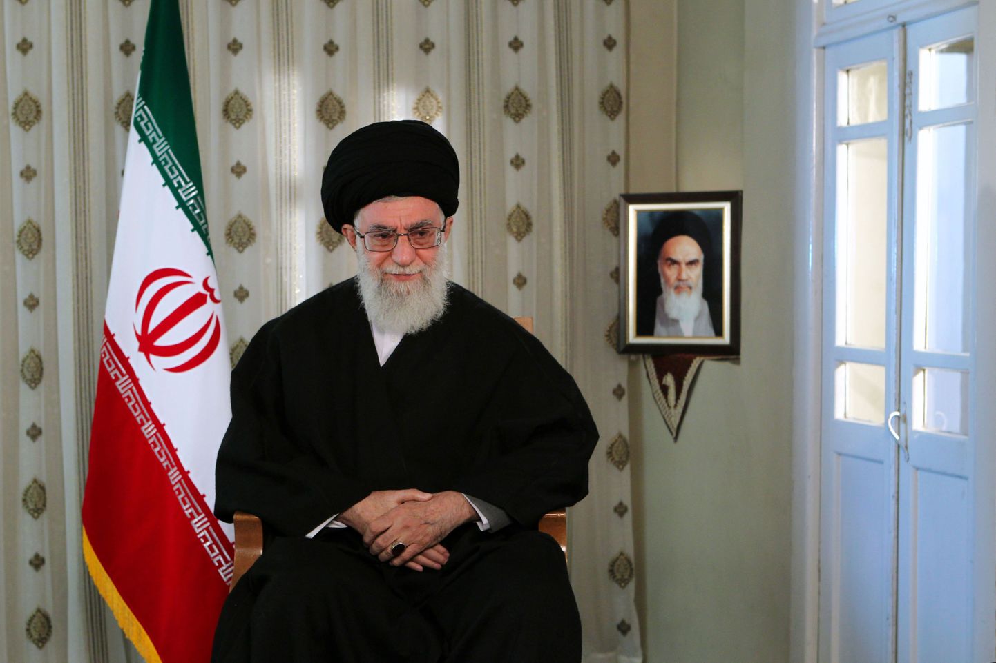 Iraani kõrgeim usujuht ajatolla Ali Khamenei.