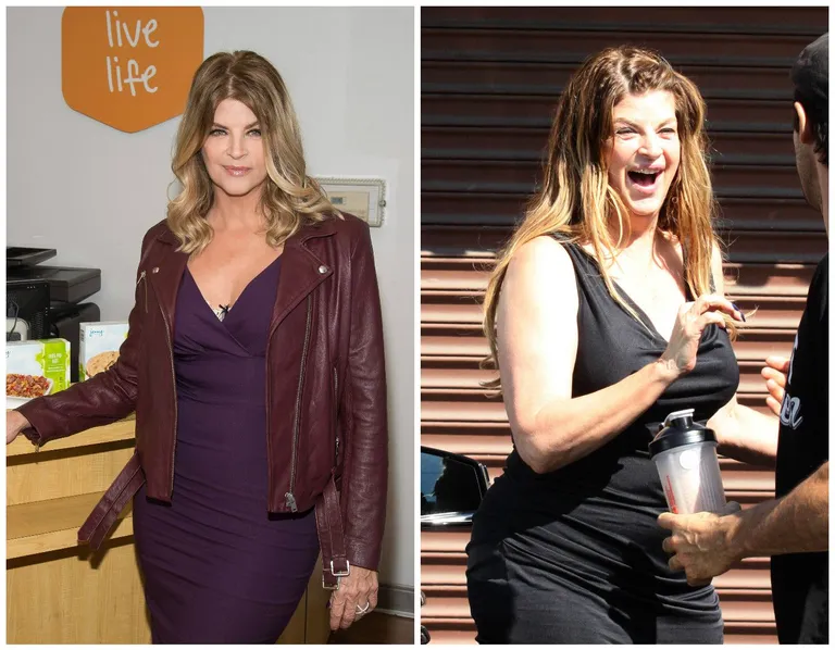 Kirstie Alley 2016 ja 2012 / Scanpix