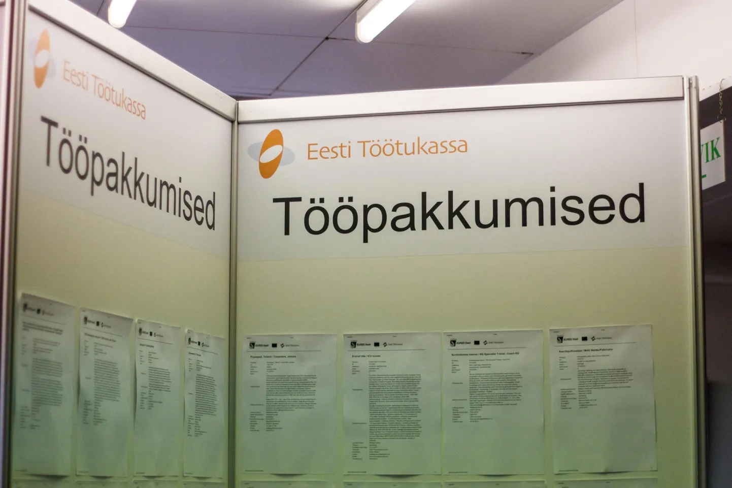 Detsembris oli töötukassal vahendada üle 7300 töökoha.