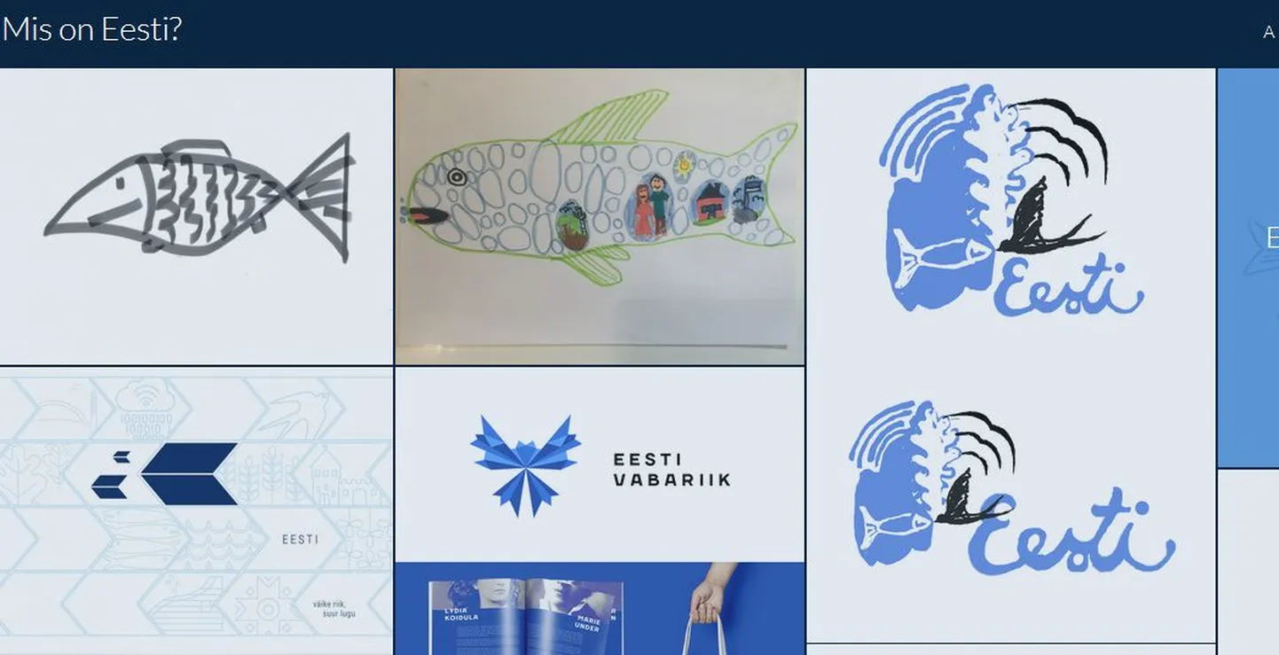 misoneesti.err.ee veebileht näitab, et rahvahääletuse põhjal on populaarseimad vaid kalakujutisega ideekavandid. Tegelikult upitas need etteotsa hääletusrobot.