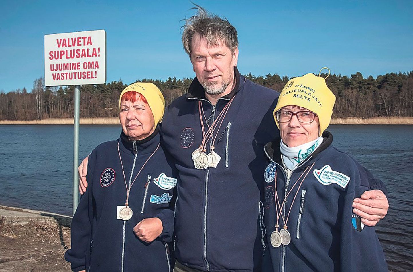 Kodulinna taliujujatest võitis Silvia Kruusla (vasakul) MMil hõbemedali, Artur Tikkerbär teenis kolm kulda ja hõbeda ning Piret Mathiesen kaks pronksi.