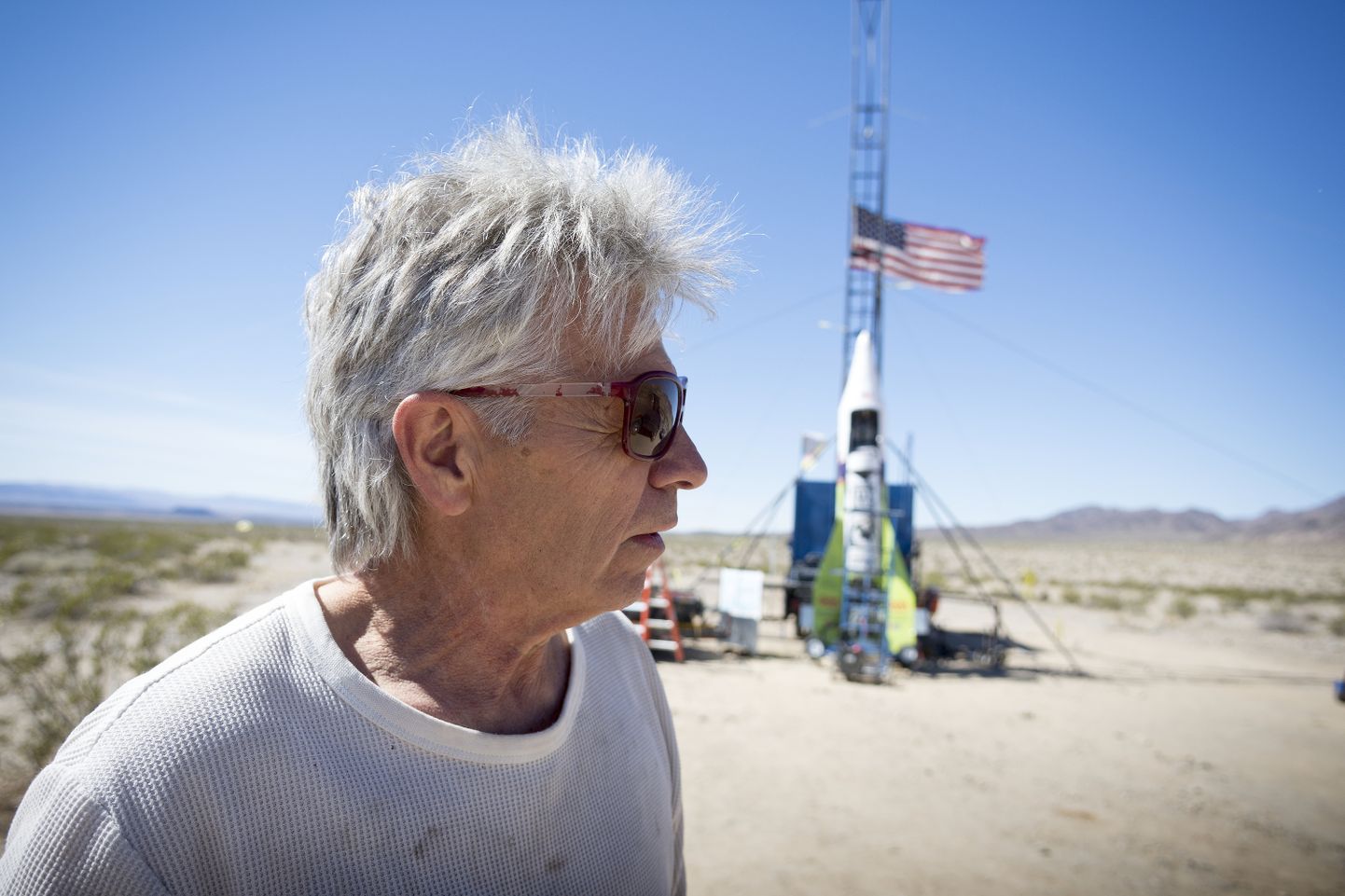 В марте 2018 года Майк Хьюз запустил ракету со стартовой площадки в пустыне Мохаве в Калифорнии.