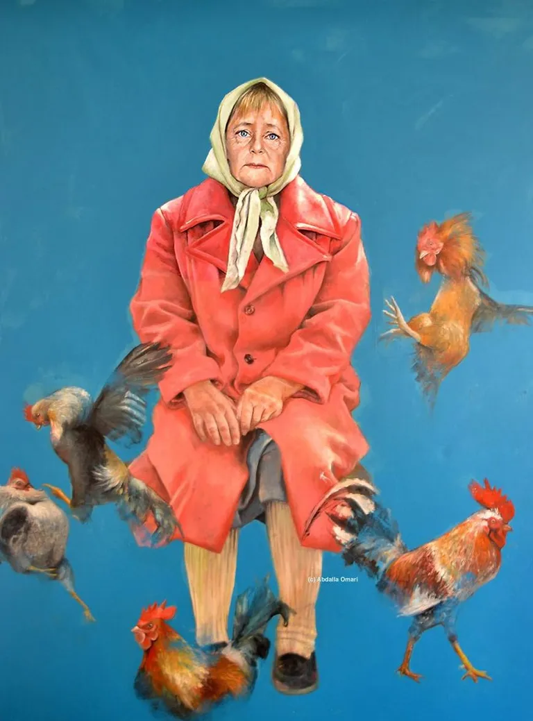 Angela Merkel põgenikuna