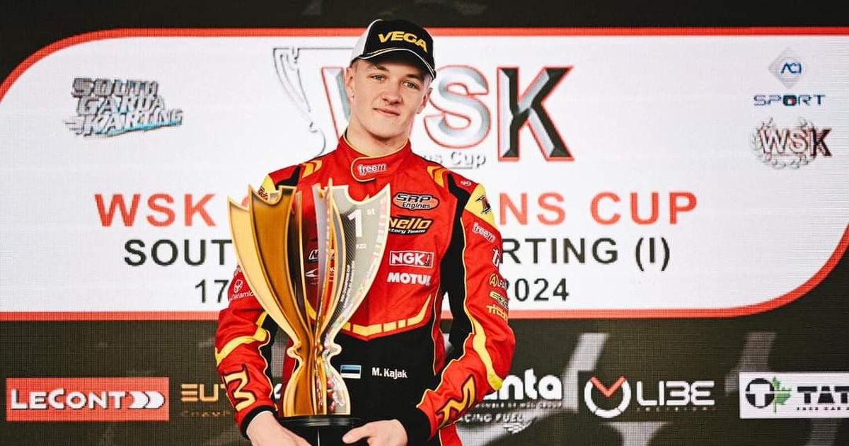 Eestlane võitis Itaalias toimunud kõrgetasemelise kardivõistluse