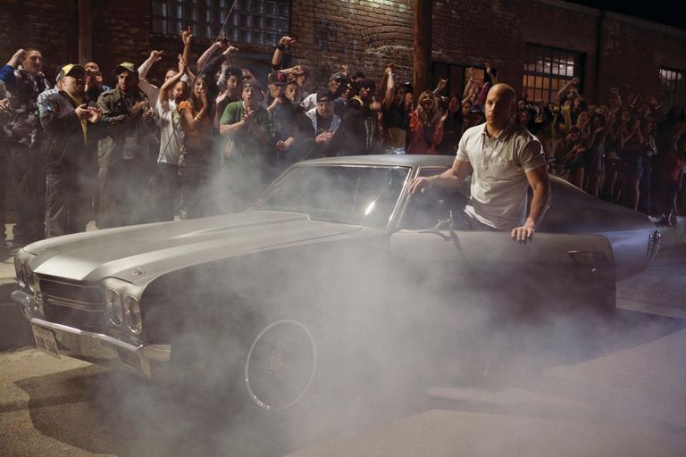 Vin Diesel filmis «Fast and Furious»