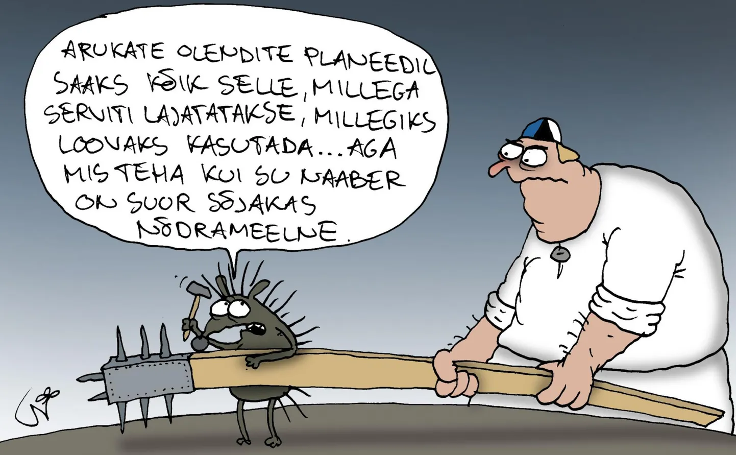 Päeva karikatuur.