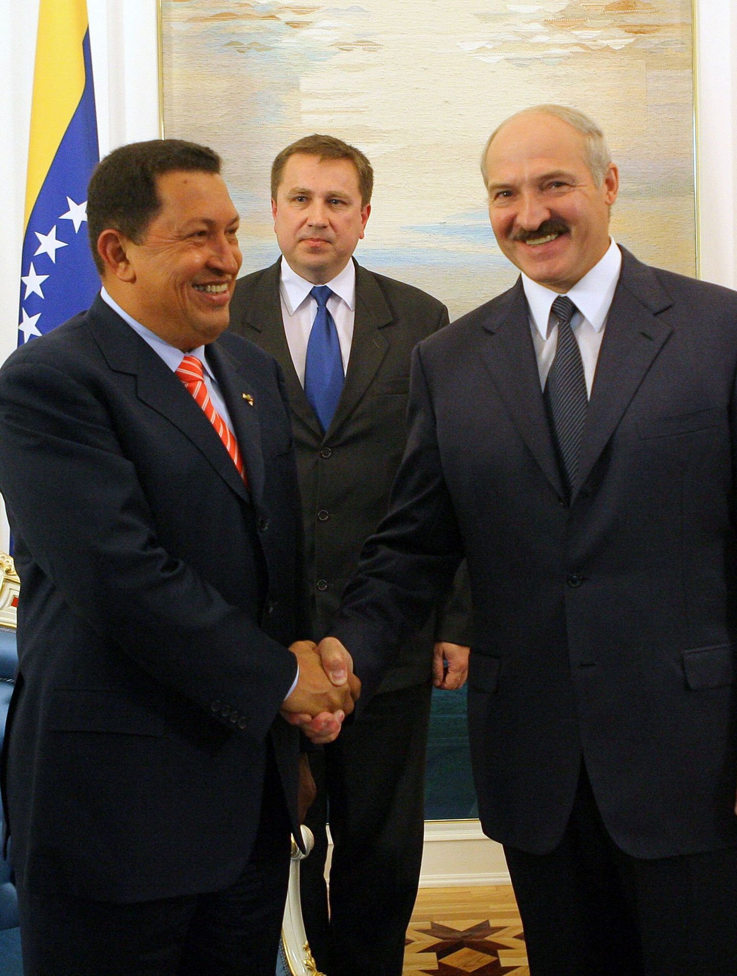 Valgevene ja Venezuela riigipead on viimase kahe aasta jooksul kohtunud viiel korral.