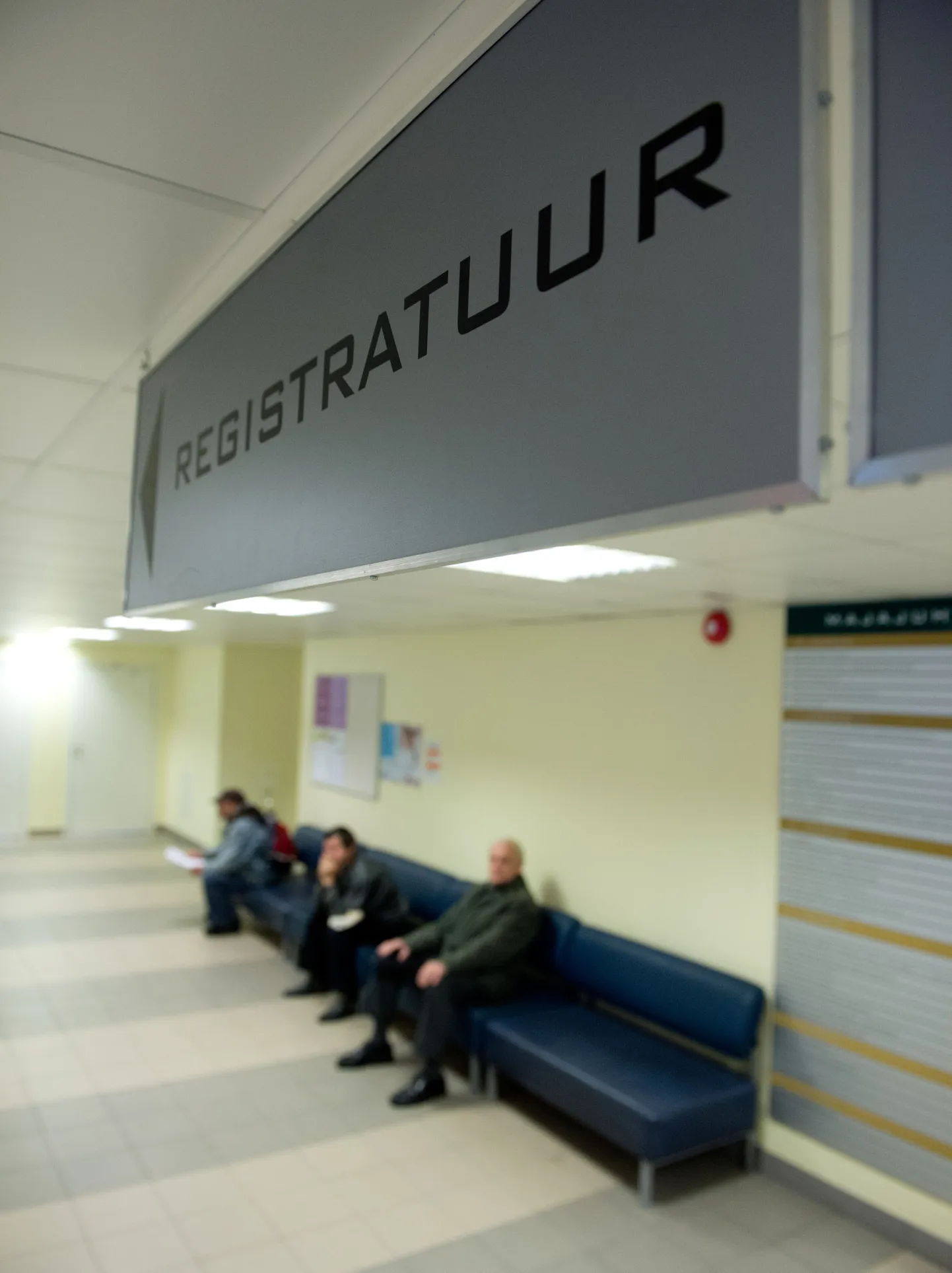 Ida-Tallinna keskhaigla registratuur.