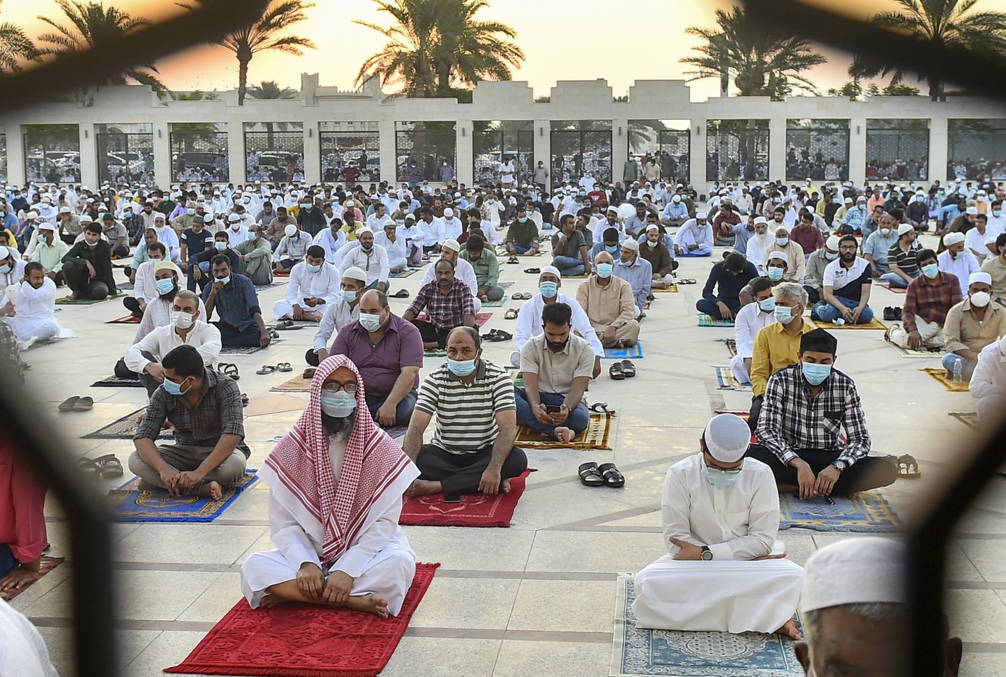Dohas peeti ka Eid al-Adha usupüha palvustel kinni sotsiaalse distantseerumise nõuetest.