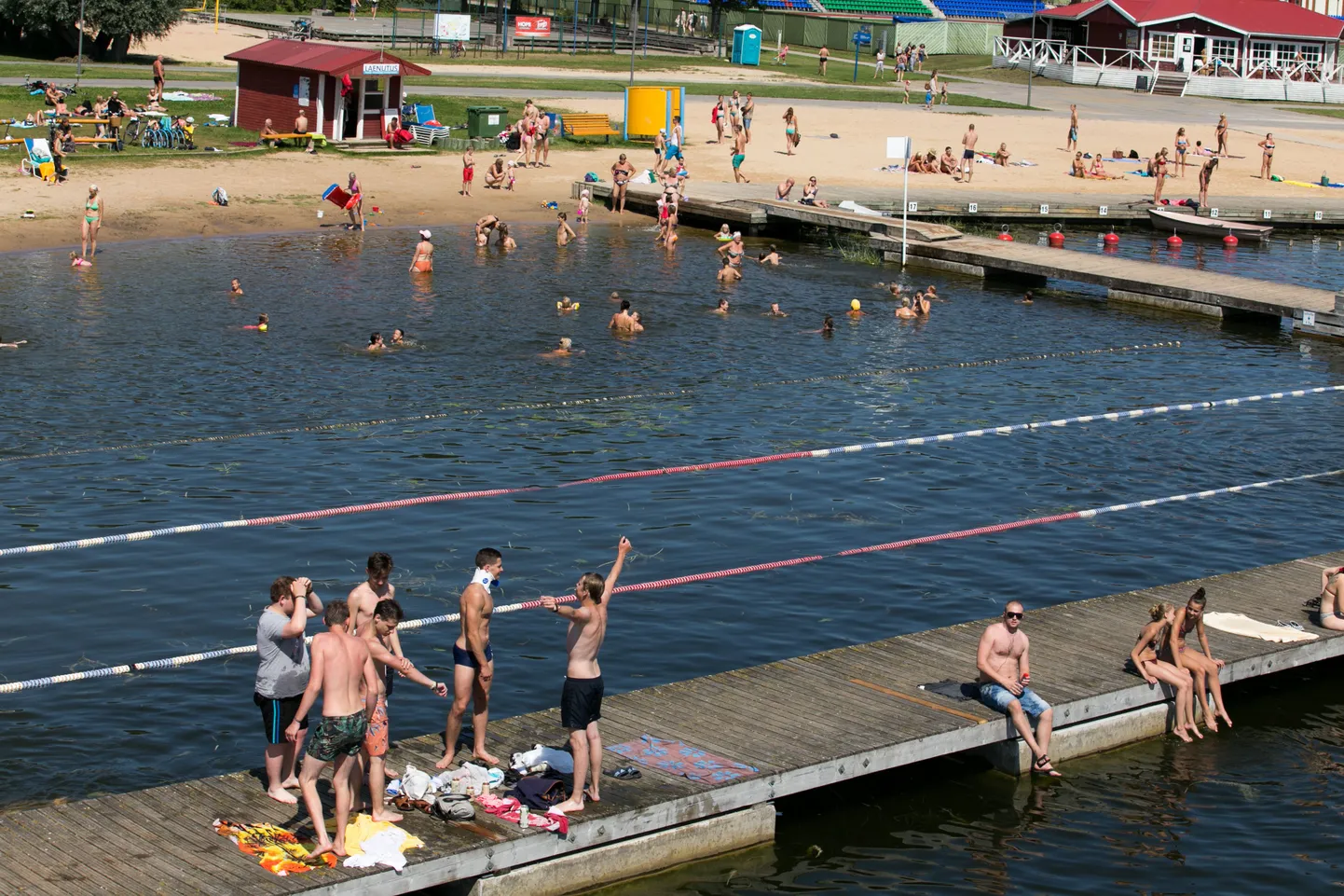 Viljandi järve rand