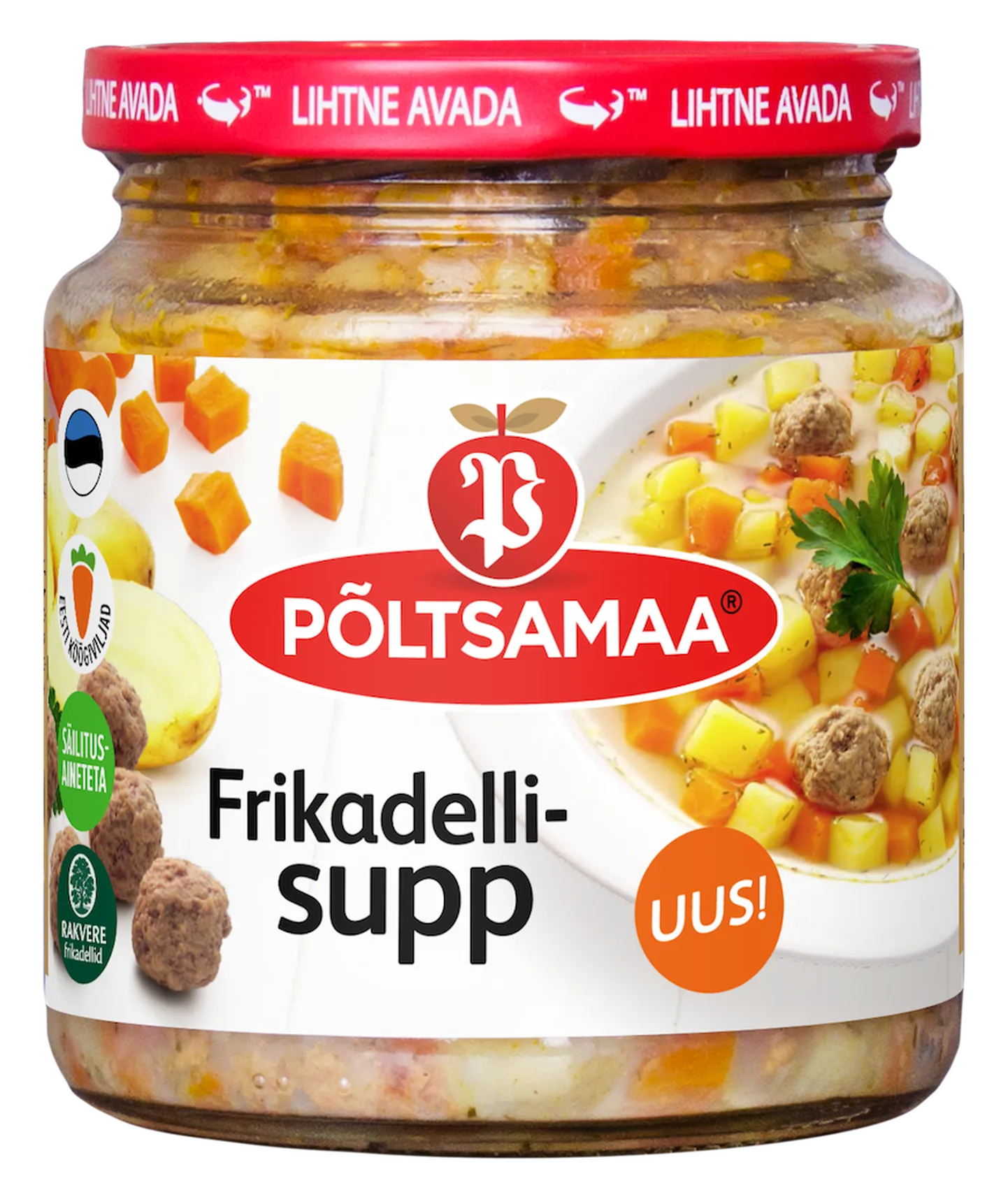 Суп с фрикадельками Põltsamaa Felix