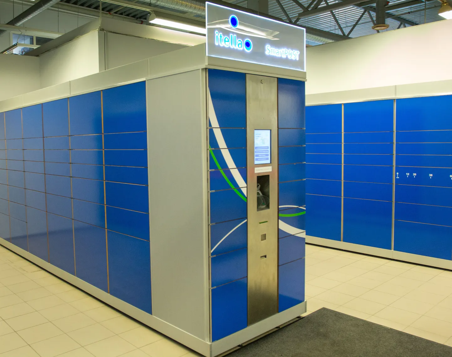 Smartposti pakiautomaat.