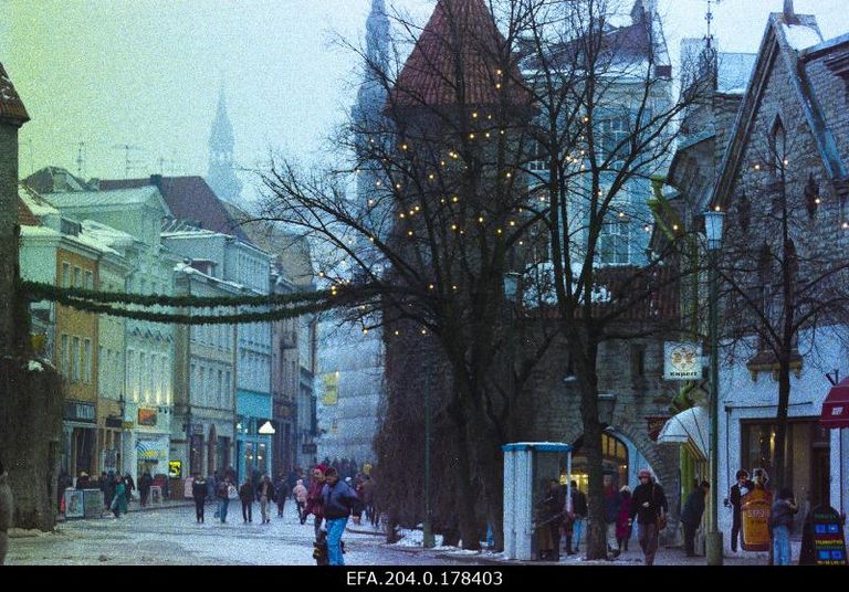 1998 год. Старый город, Таллинн 