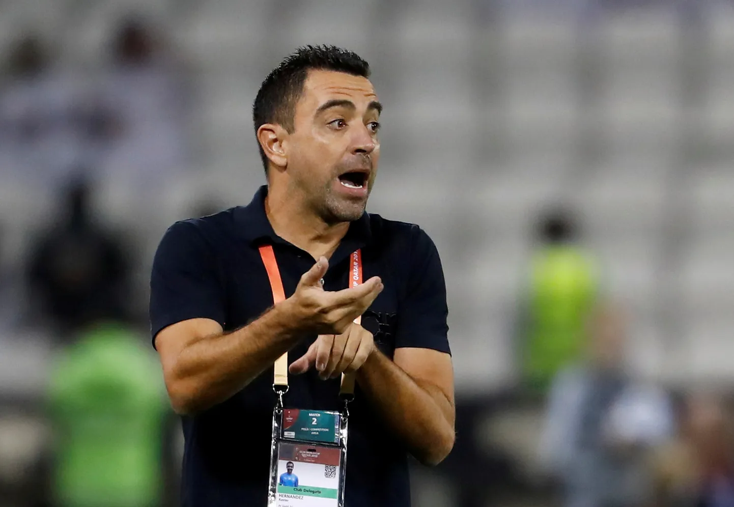 Al-Saddi peatreener Xavi.