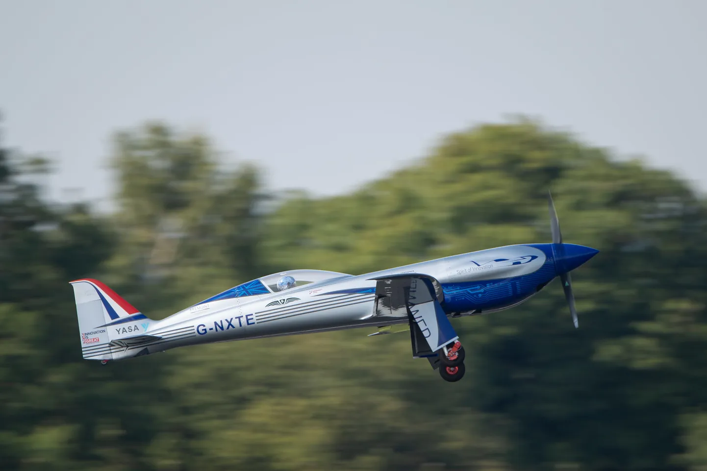 Elektriskā lidmašīna Rolls-Royce Spirit of Innovation