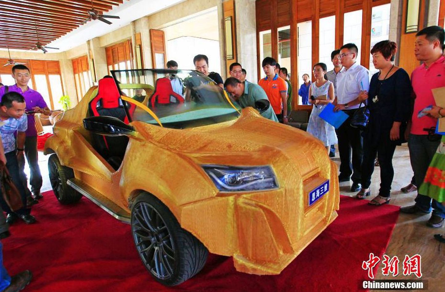 Hiinas 3D printeriga tehtud auto Shuya