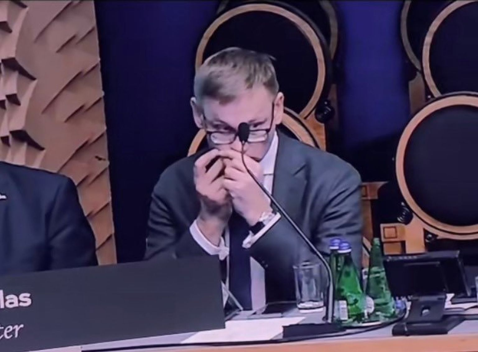 Eesti Vabariigi tervise- ja tööminister Peep Peterson.