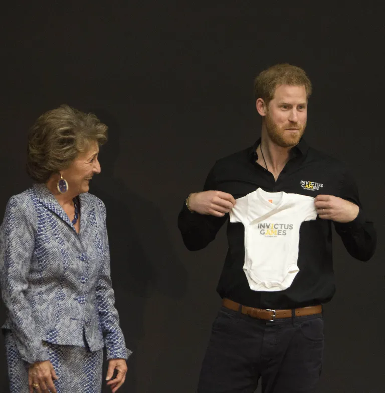 Prints Harry ja Hollandi printsess Margriet 9. mail 2019 Invictus Games tutvustussündmusel Haagis