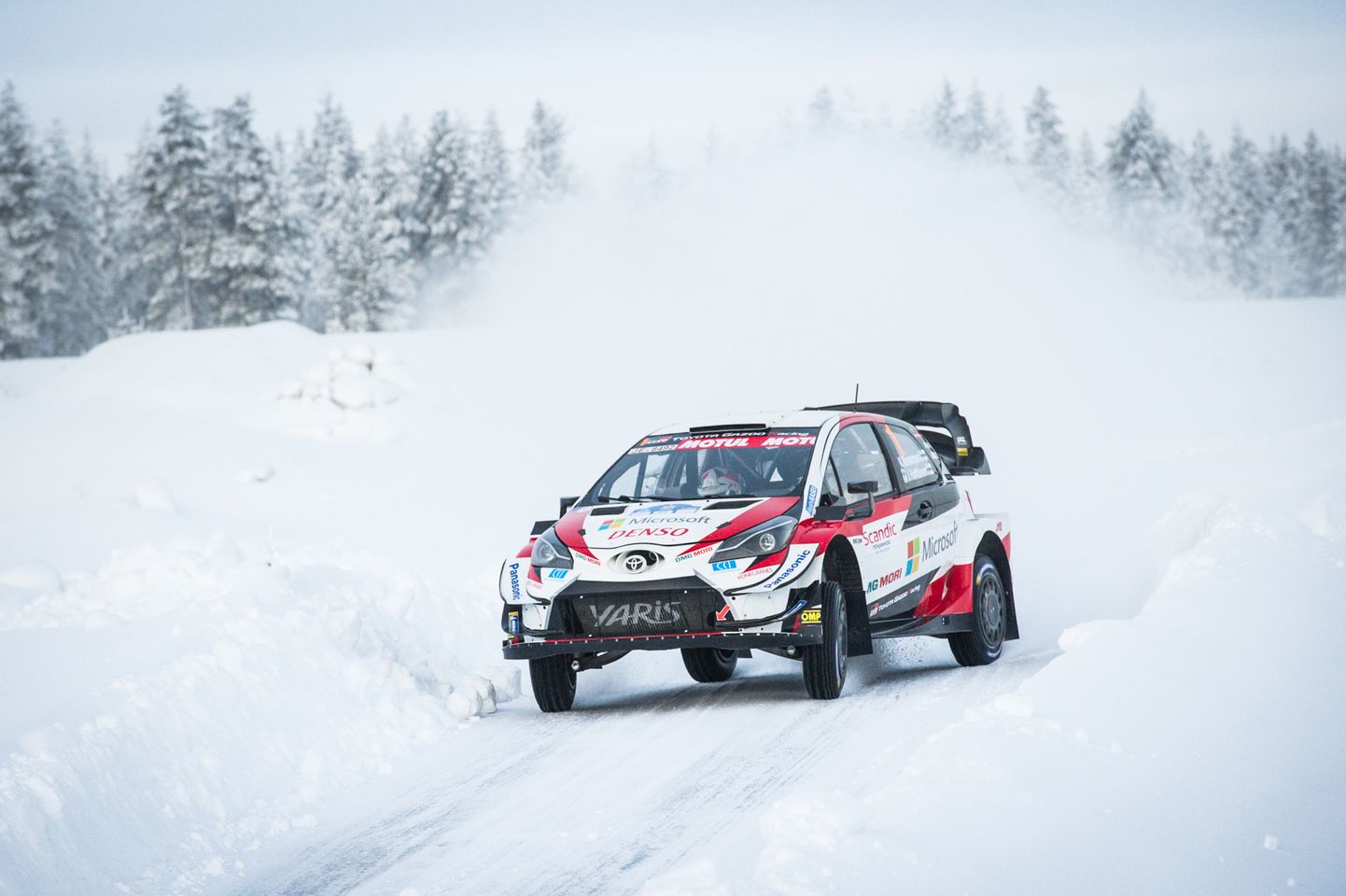 Kalle Rovanperä 2020. aasta Arctic Lapland Rallyl.