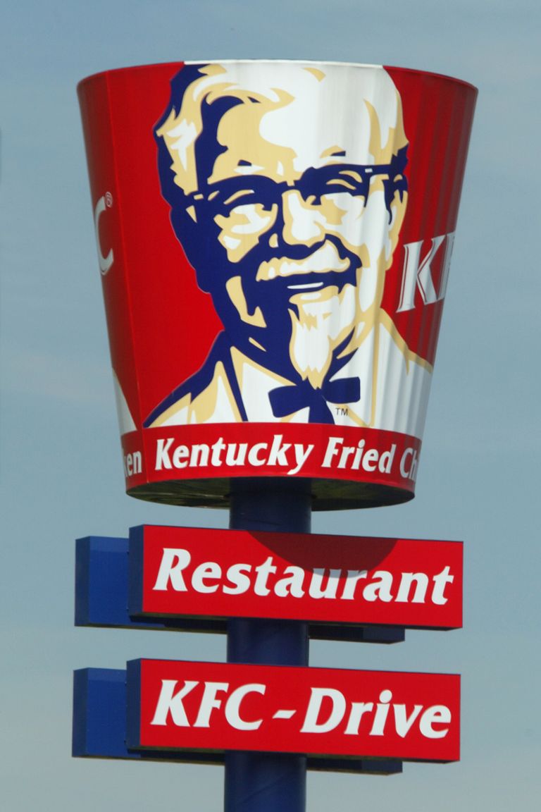 KFC restorani välireklaam Saksamaal. 