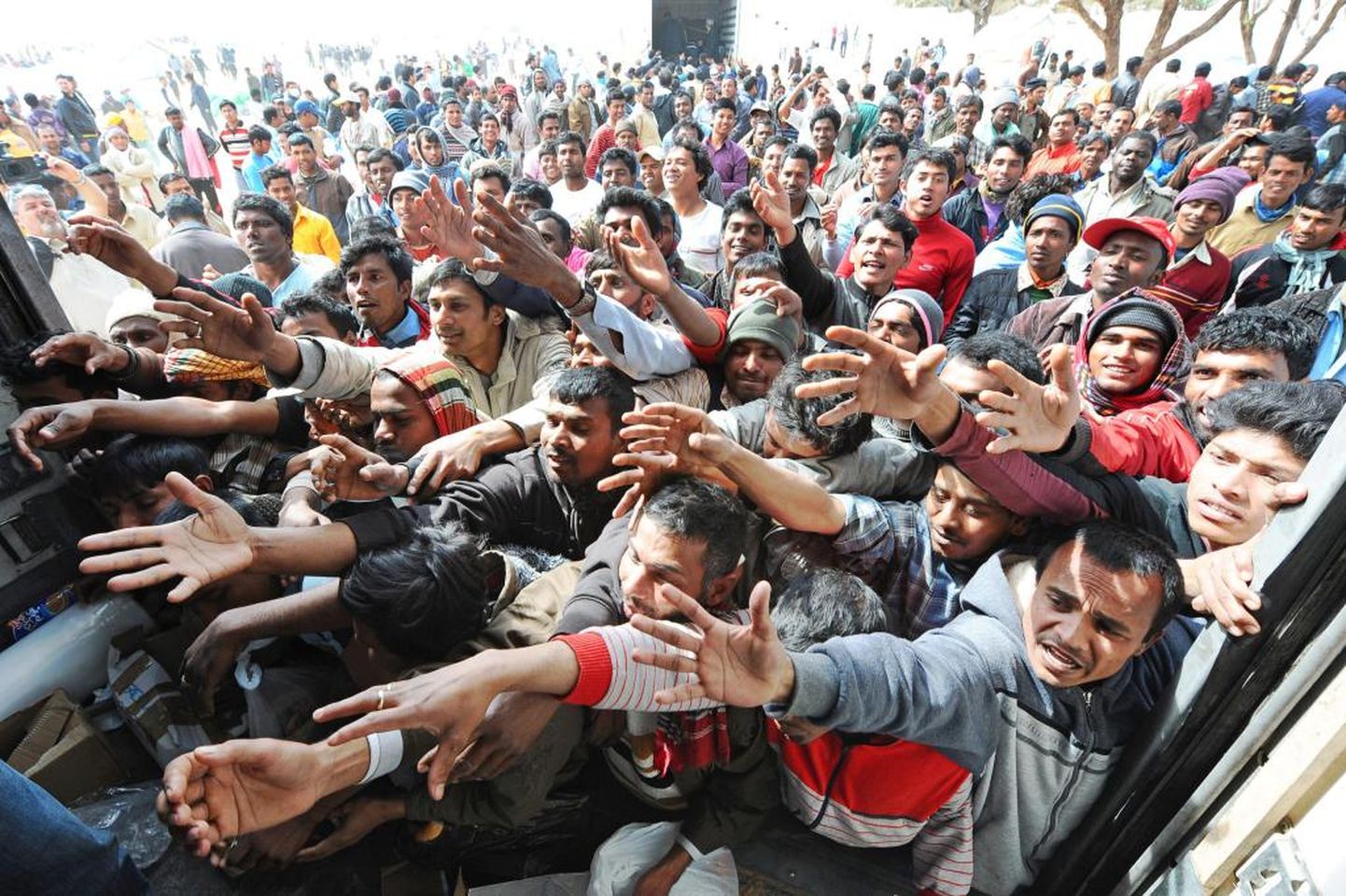 Põgenikud. Foto on illustratiivne.