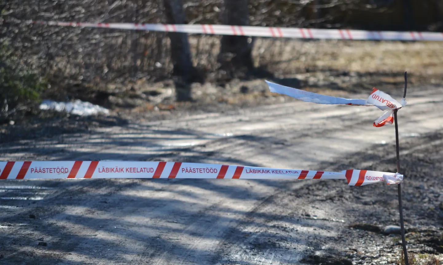 Ohtlik teelõik Võhmassaare-Jälevere teel.