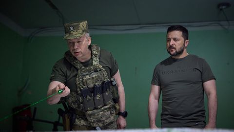 Ukrainas pretgaisa aizsardzības lidrobotu efektivitāte pieaugusi par 55%, paziņo Sirskis