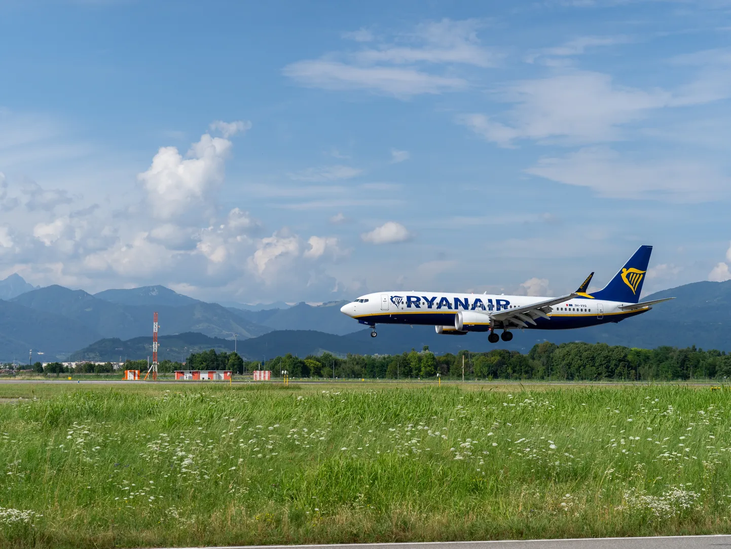 "Ryanair" lidmašīna. Ilustratīvs attēls.