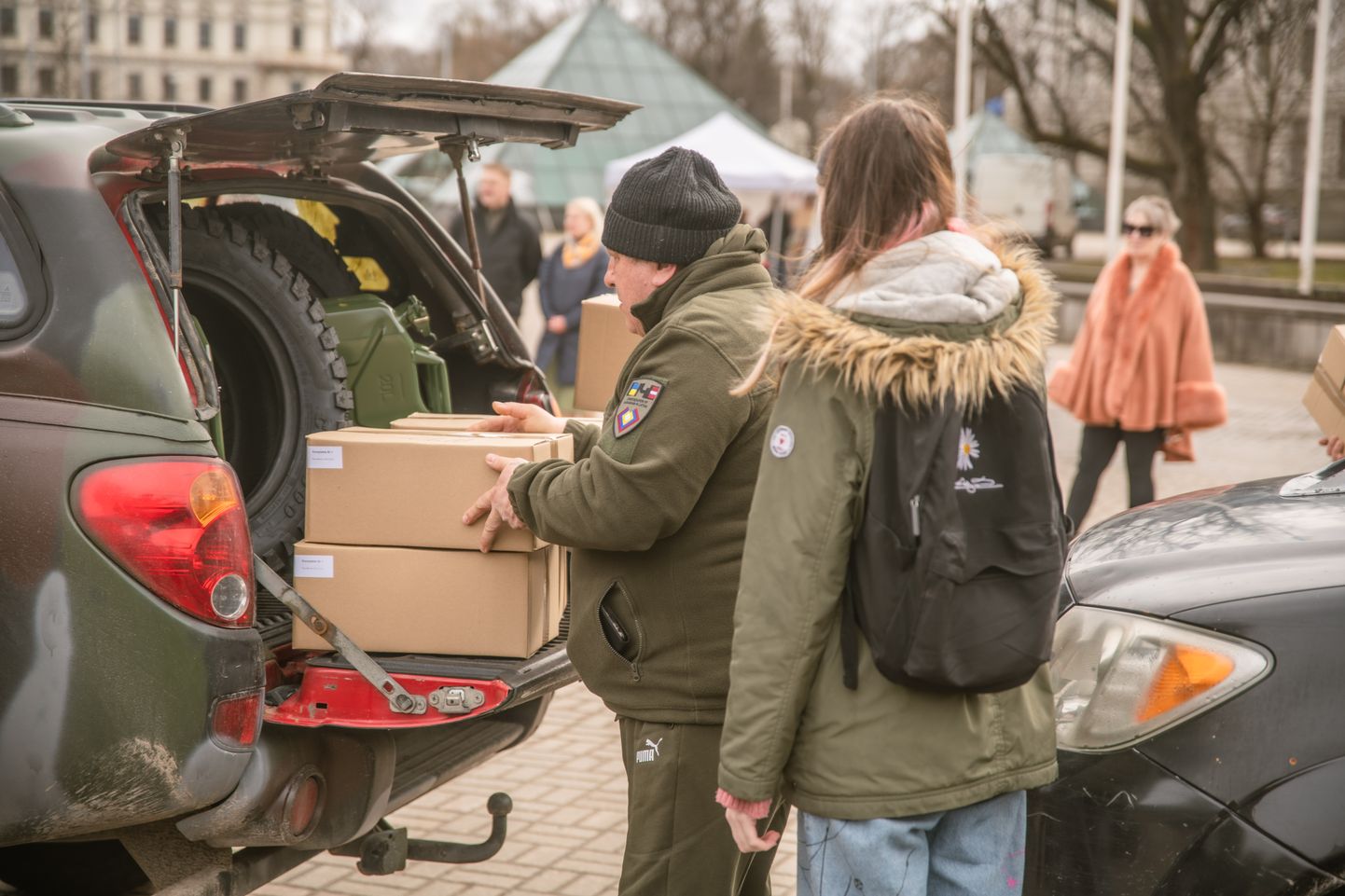 Сопровождение гуманитарного конвоя в Украину