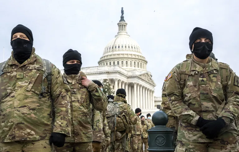 USA pealinna Washingtoni tuuakse uue presidendi Joe Bideni ametissevannutamist turvama 15 000 rahvuskaartlast, kellest osa on juba kohal