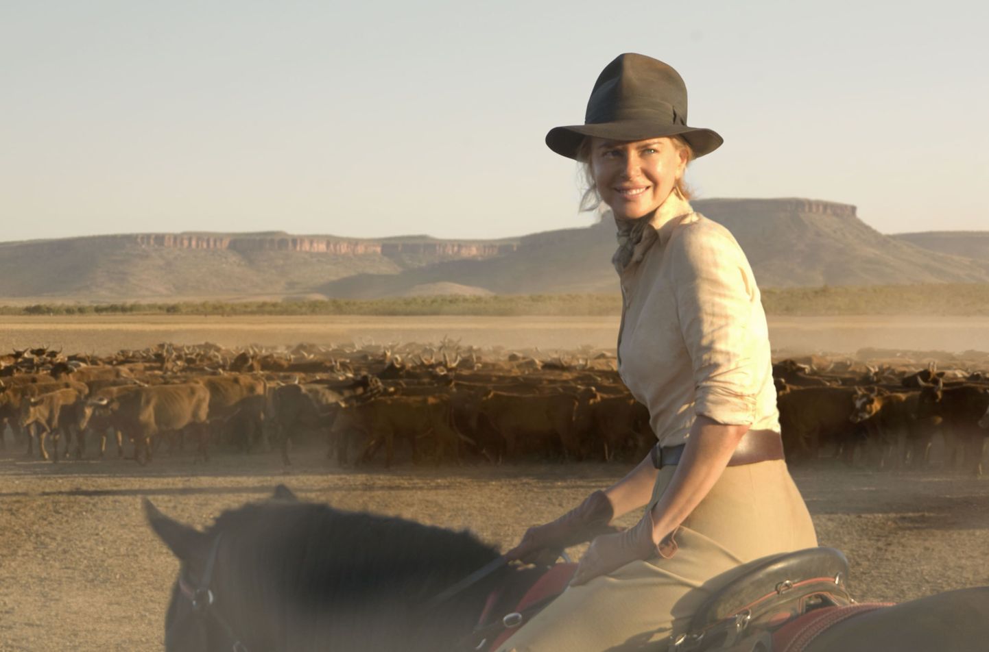Nicole Kidman filmis «Austraalia».