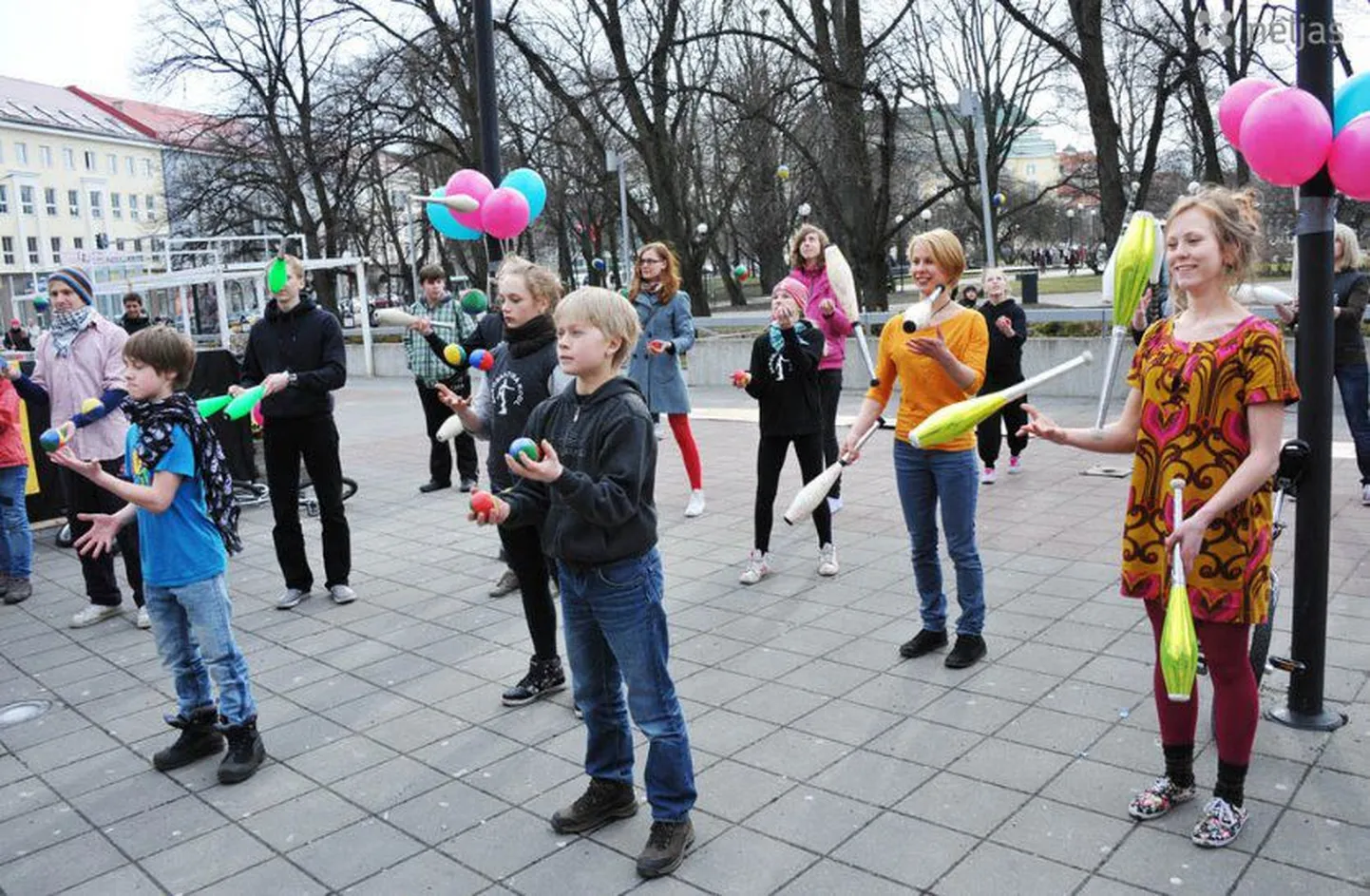 Ülemaailmne tsirkusepäev Tallinnas.
