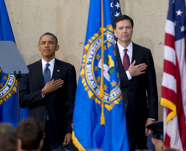 James Comey asus FBI peadirektorina tööle 2013. aasta oktoobris