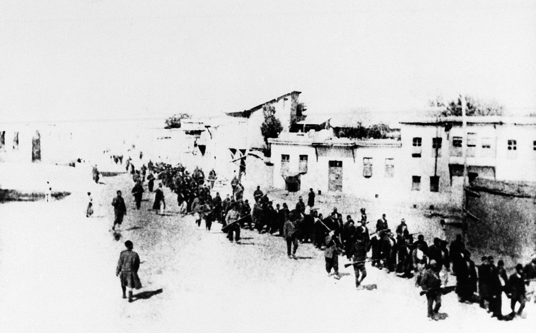 1915. aastast pärit pilt Armeenia genotsiidist.