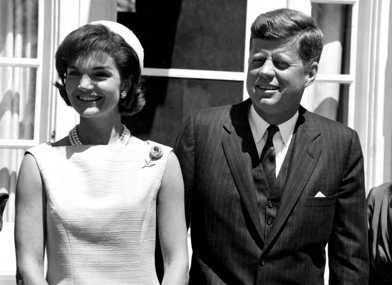 John ja Jacqueline Kennedy 1961