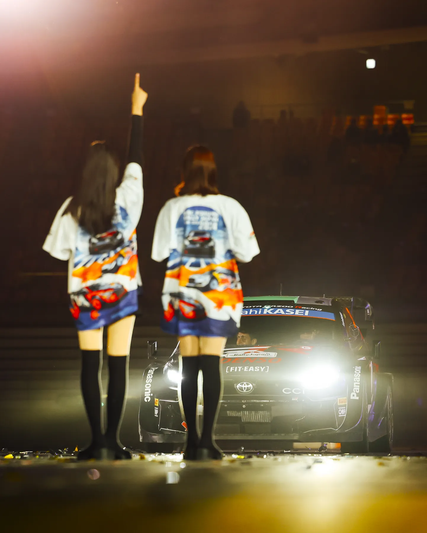 Elfyn Evans Jaapani rallil.