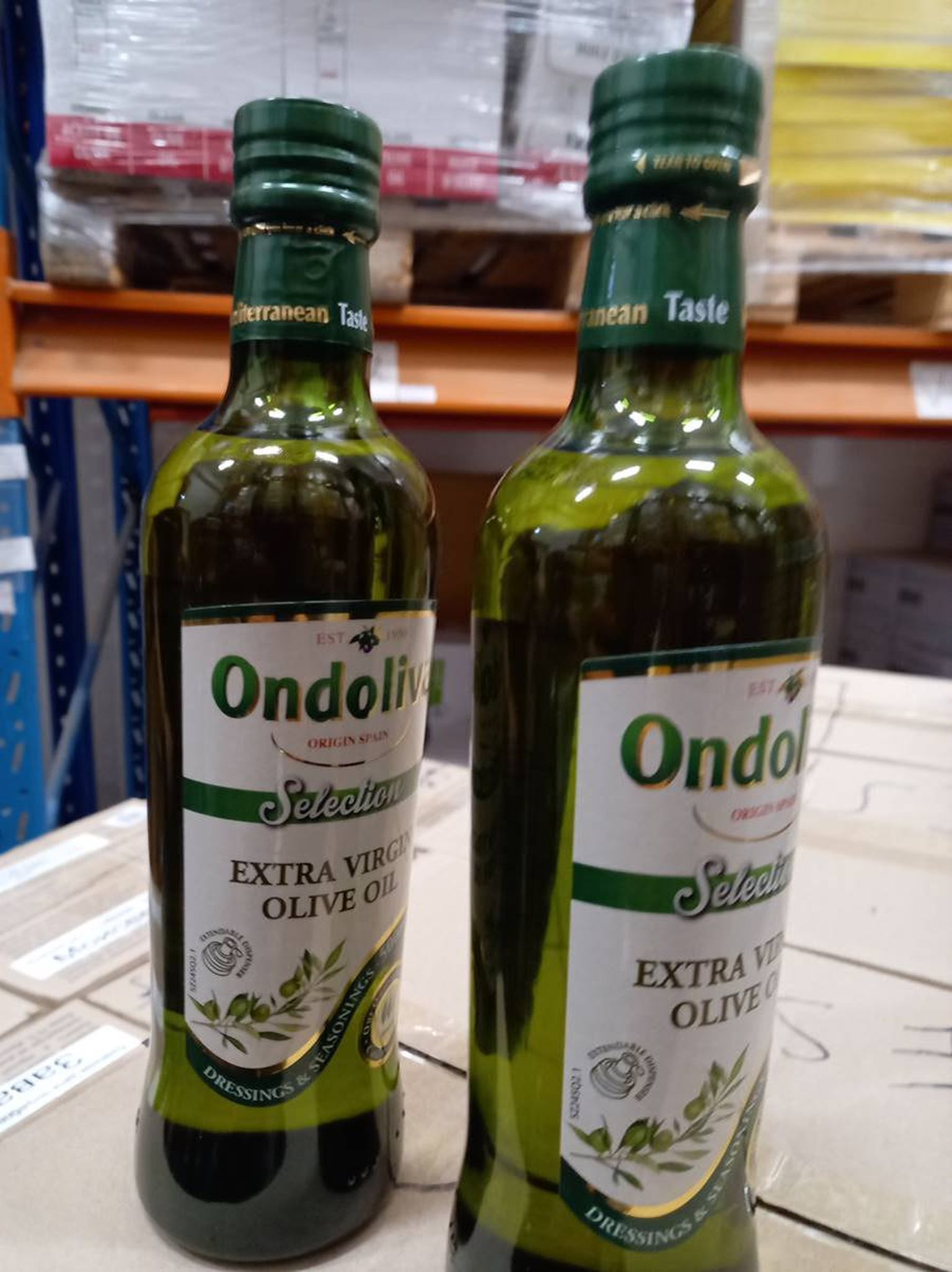 Оливковое масло Ondoliva extra virgin.