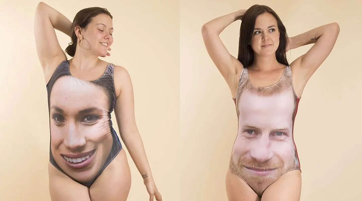 Harry ja Meghani pildiga trikood