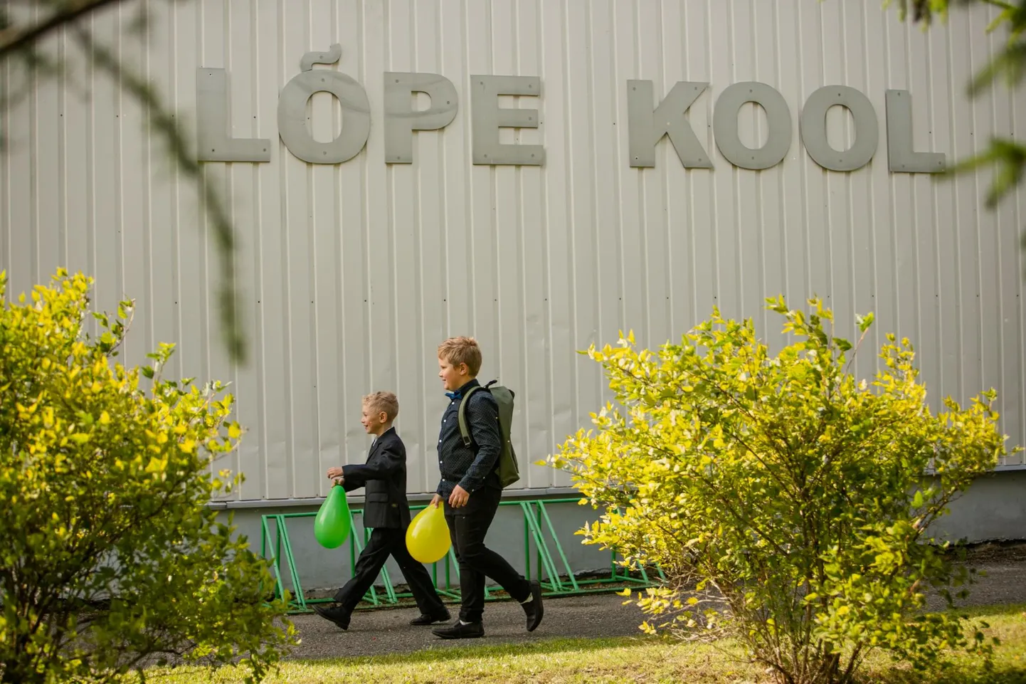 1. september Lõpe koolis.