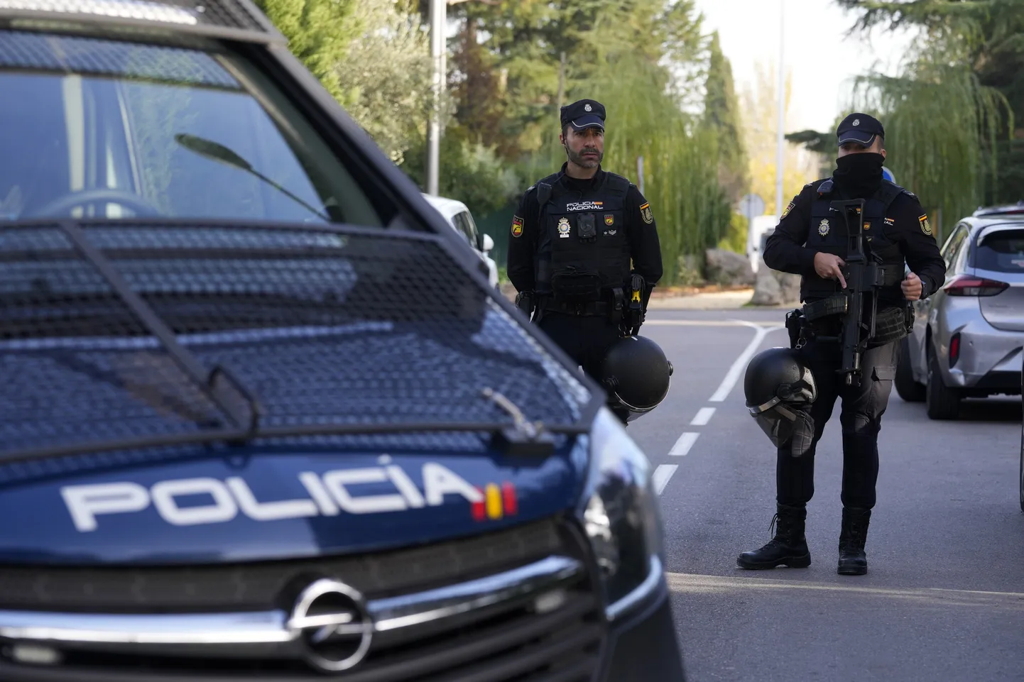 Madridi politseinikud. Foto on illustratiivne.