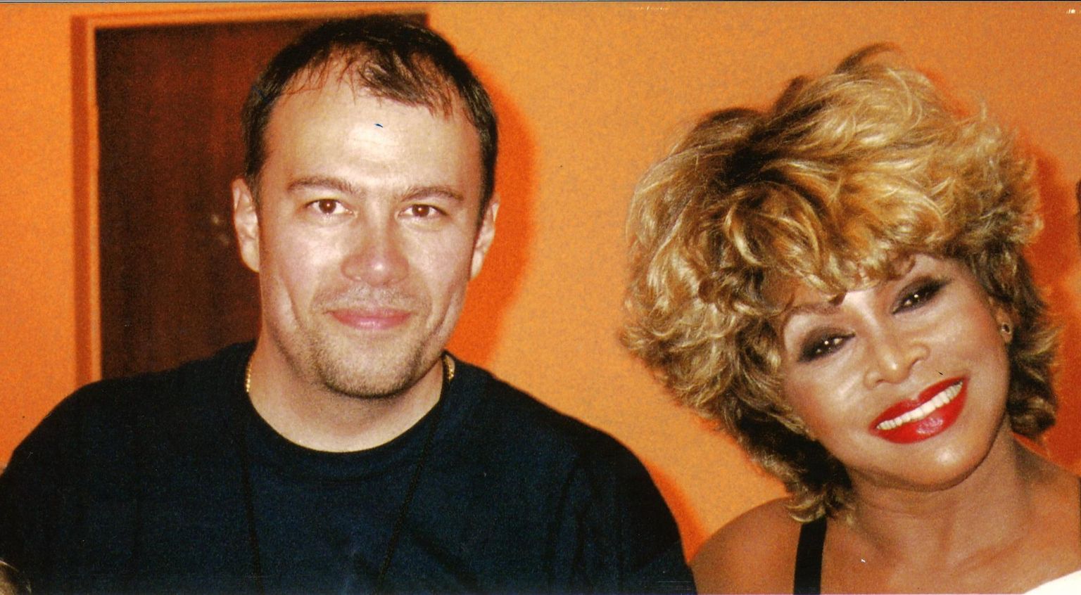 Lauri Laubre ja Tina Turner 2000. aastal.