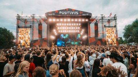 Zaradi festivala "Positivus" prometne omejitve v Lucavsali, Riga