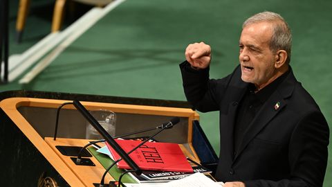 ÜRO PEAASSAMBLEE ⟩ Pezeshkian: USA on terrorist, Teheran soovib kõnelusi